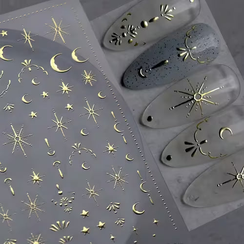 Sparkling 3D Golden Sun