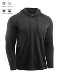 Men's Outdoor Sports Hooded Breathable Long Sleeve