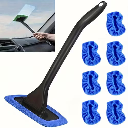9pcs Windshield Cleaning Kit / Includes 8 Reusable