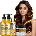 4pcs Lost Fragrance Shampoo And Hydrolyzed Keratin