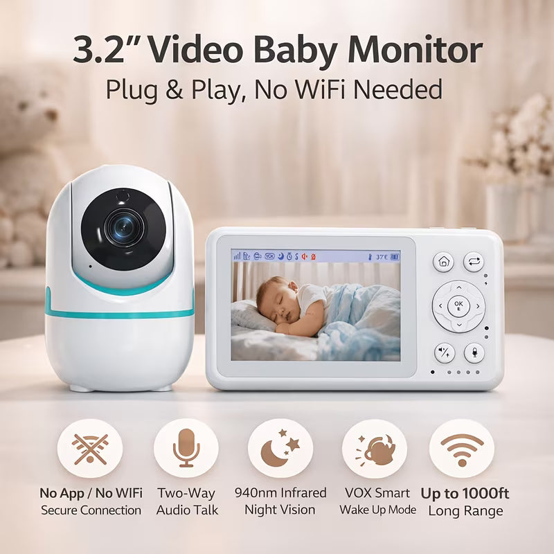 Video Monitor with Camera