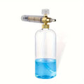 1/4 Snow Foam Lance Gun with 5 Color Nozzle Tips And