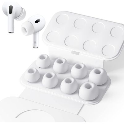 4 Pairs Silicone Ear Tips for Airpods Pro/For Airpods