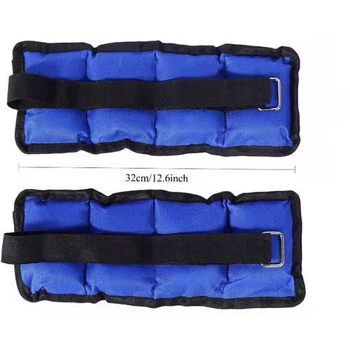 1-Pair Adjustable Wrist & Ankle Weights with Oxford