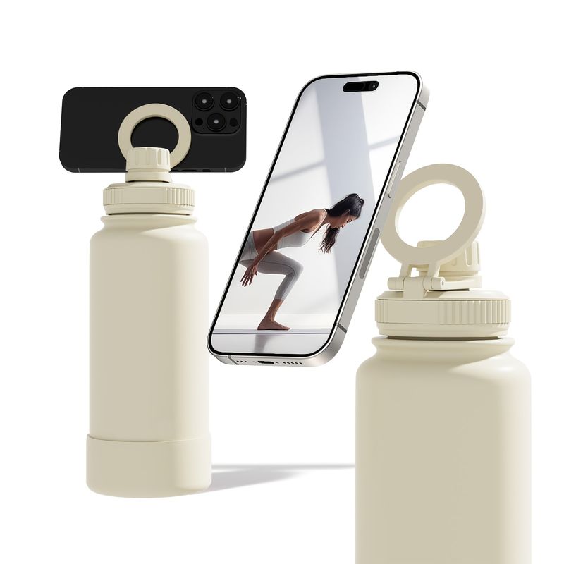 1pc Mikenda 32oz Insulated Water Bottle with Magnetic