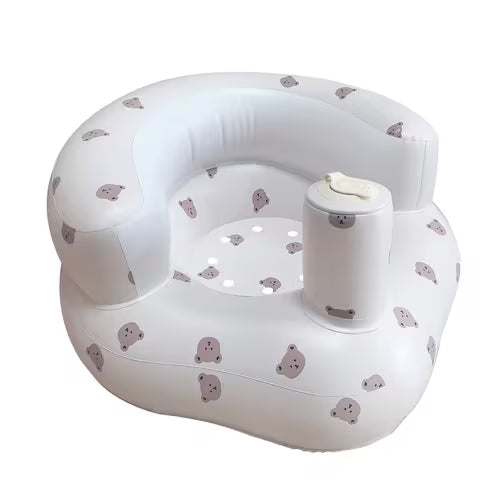 Inflatable Baby Bath Chair with Built-In Air Pump/Baby