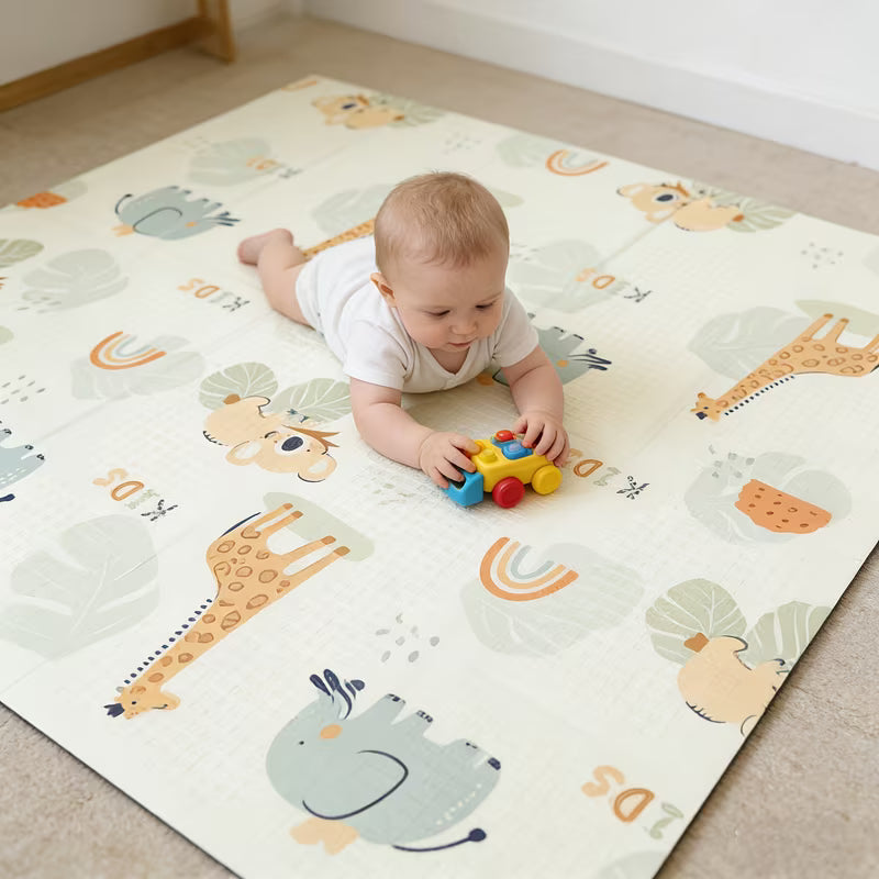 1pc Foldable Thick Baby Crawling Mat/Outdoor Picnic