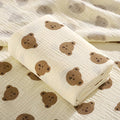 Newborn Bath Towel/1pc Swaddle Towel/Pure Crepe