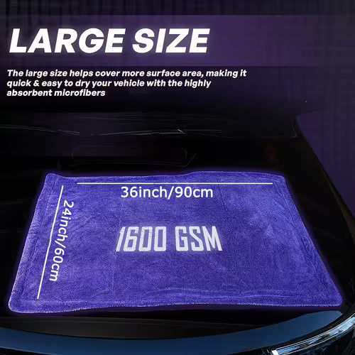 Car Truck Boat Drying Towel - 1600 GSM