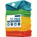 50/20/10/5pcs Ultra-Fine Microfiber Cleaning Cloths