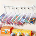 8pcs Clear Zipper Mesh Bags - 3 Sizes Waterproof