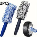 2-Pack Microfiber Wheel Brush