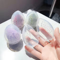 3 Portable Plastic Storage Boxes for Makeup Sponges