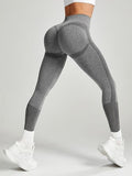 Women's High-Elastic Seamless Yoga Pants - Full-Length