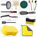9/20pcs Car And Motorcycle Cleaning Kit Multi-Function