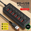 Wowssyo 12-In-1 65W Power Strip Adapter