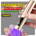 Mini LED Nail Light | Khaki Handheld Nail Art Lamp