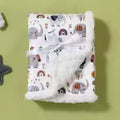 Cozy Double-Layered Youngsters' Blanket with Cute