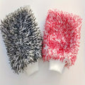 Large Colorful Plush Microfiber Car Cleaning Towel