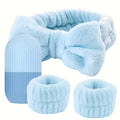 4pcs/Set Ice Face Roller Face Wash Headband And