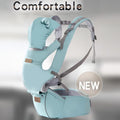 6-in-1 Baby Carrier with Hip Seat for Newborn to