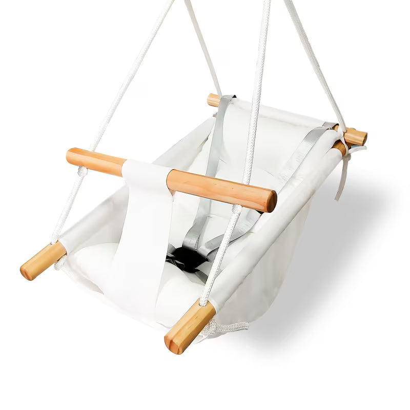 3-In-1 Baby Swing Cradle with 5-Point Harness