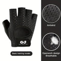 1 Pair Half-Finger Fitness Gloves Men Women Training