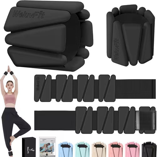 WeluvFit Silicone 2LBS Adjustable Wearable Pilates