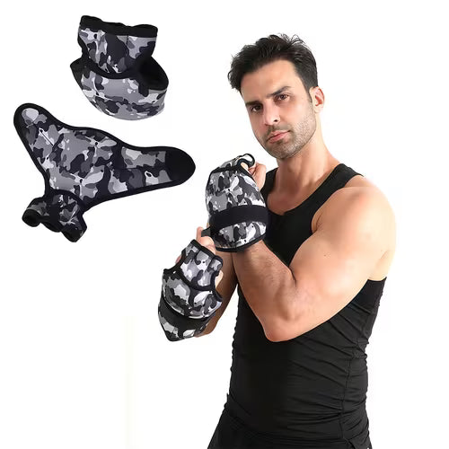2pcs Weighted Fitness Gloves