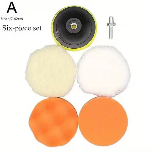 6pcs Car Polishing Kit