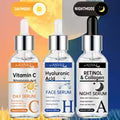 ASNYH 3pcs Day/Night Vitamin C And Retinol Set