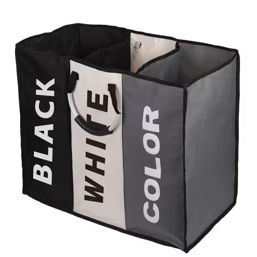 240L Portable Aluminum Handle Laundry Hamper - Large