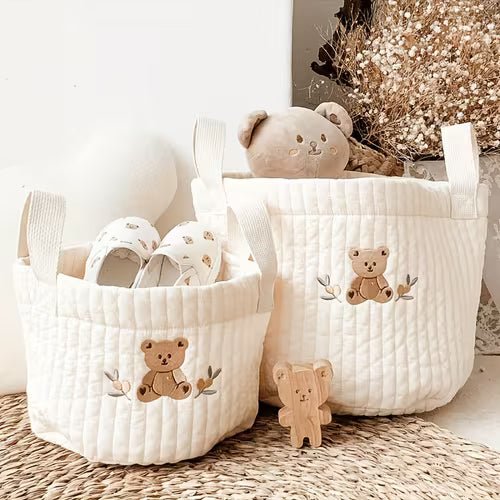 Storage Basket for Organizing Diapers