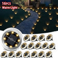 16/24 Sets Of 8-LED Outdoor Solar Small-sized