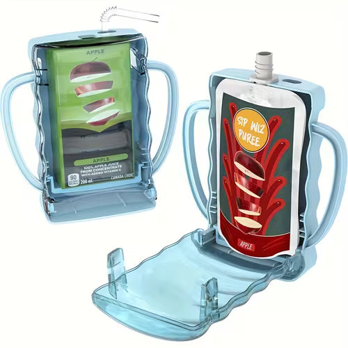 1pc Anti-Squeeze Fruit Puree Box/Squeeze-Proof Holder