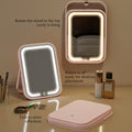 Portable LED Makeup Mirror with 3 Color Modes