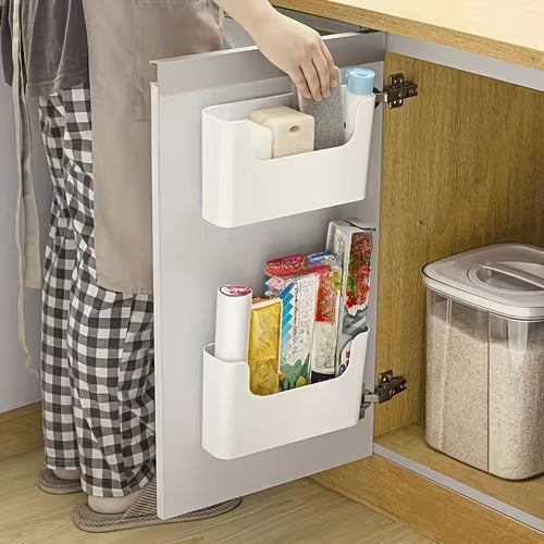1pc Multifunctional Shelving Basket
