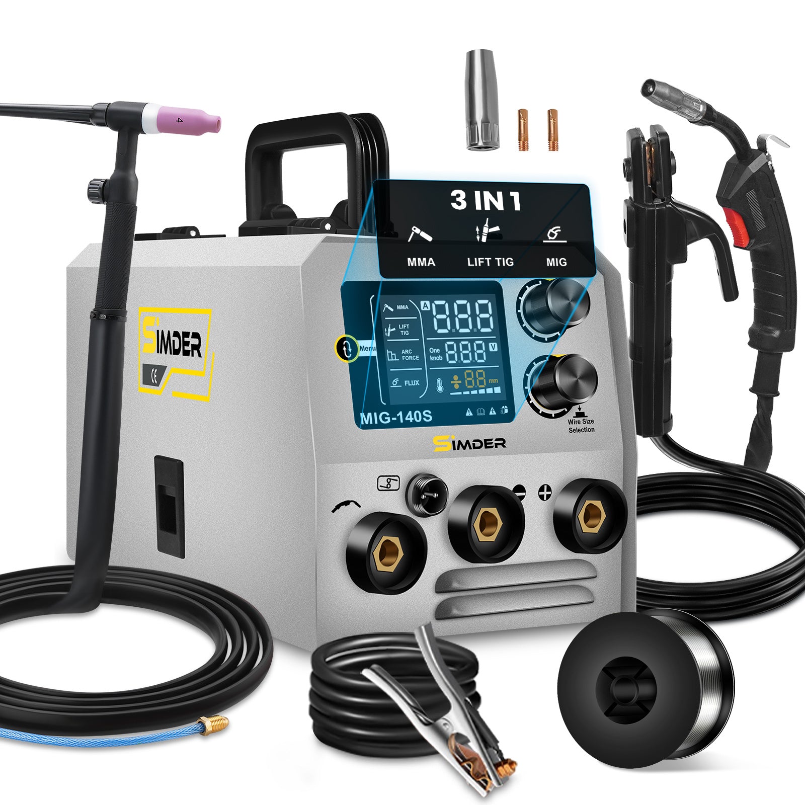 3 In 1 MIG/MMA/TIG Welder