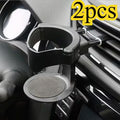 2pcs Adjustable PVC Car Cup Holder Air Vent Outlet