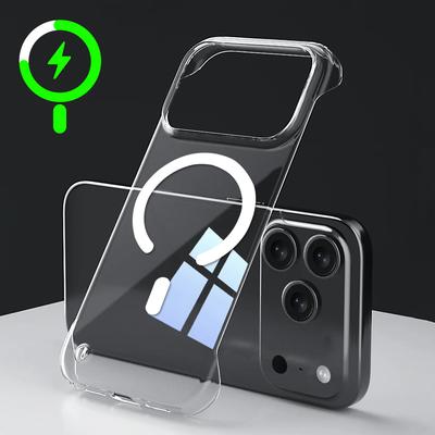Phone Case - Borderless Magnetic Transparent Phone