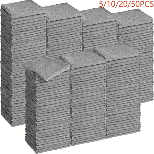 Bulk Microfiber Cleaning Cloths - Reusable