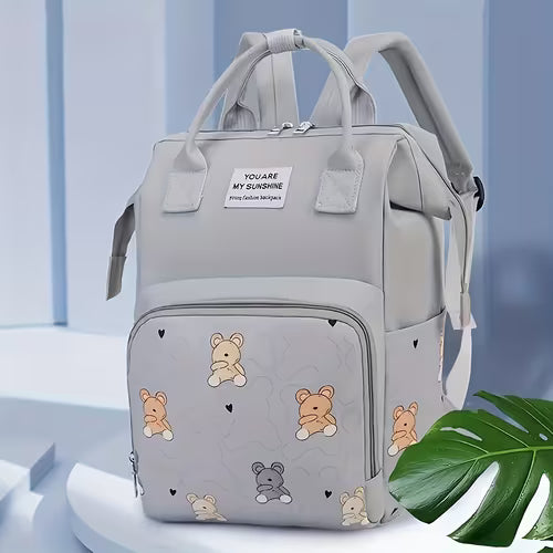 A Multifunctional Travel Diaper Backpack