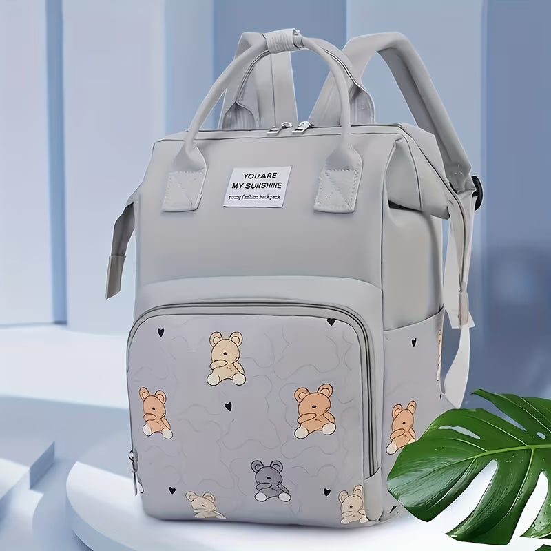 A Multifunctional Travel Diaper Backpack