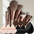 22pcs Professional Makeup Set/13 Coffee-colored Makeup
