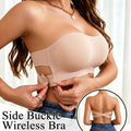 Cross-back Strapless Seamless Bra