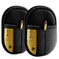 Set of 2 Pet Hair Removal Gloves - Double-Sided