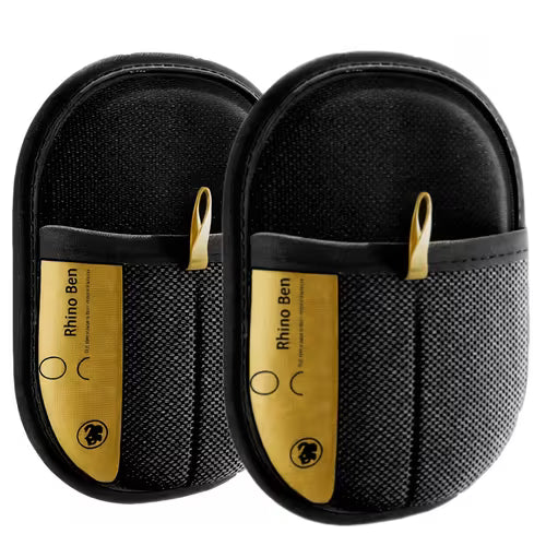 Set of 2 Pet Hair Removal Gloves - Double-Sided
