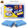 2pcs Magic Auto Clay Bar - Pro Eliminates Tar