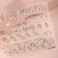 1pcs5D Three-dimensional Nail Stickers