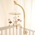 Wooden Bird Bed Bell Bracket Children's Bed Hanging